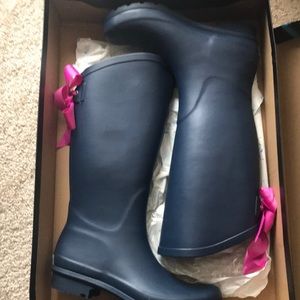 Lemon Ribbon Rainboots